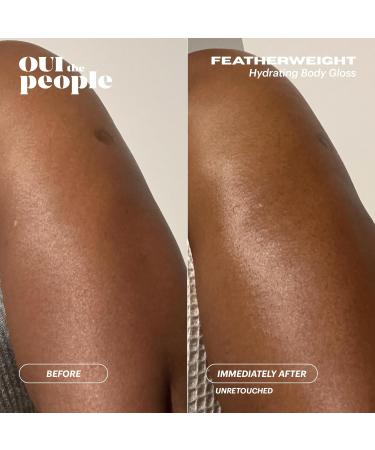 OUI the People FEATHERWEIGHT Hydrating Body Gloss - ORANGE BLOSSOM Serum Oil for Deep Hydration Softens & Firms Skin - Skin Barrier Boosting - 3.3 oz - Buy Online on SooperMarket.com