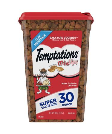 Temptations MixUps Crunchy and Soft Cat Treats 30 oz.