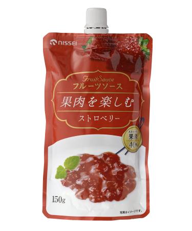 150gX12 or fruit sauce Strawberry enjoy the day world pulp
