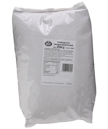 Ruf Nougat-Pudding powder pudding for cooking with low-fat cocoa powder large packing ideal for large kitchen hotel and restaurant kitchen 1x2500g