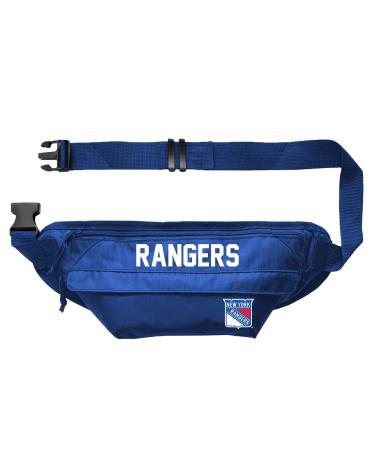 Littlearth unisex-adult NHL New York Rangers Large Fanny Pack, Team Color, One Size