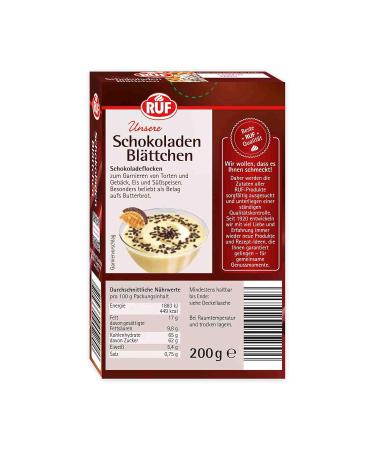 Premium Chocolate Leaves for Cakes & Desserts - 200g Pack (4 x 50g) | Perfect for Muffins & Cupcakes - International Shipping - Buy Online on SooperMarket.com