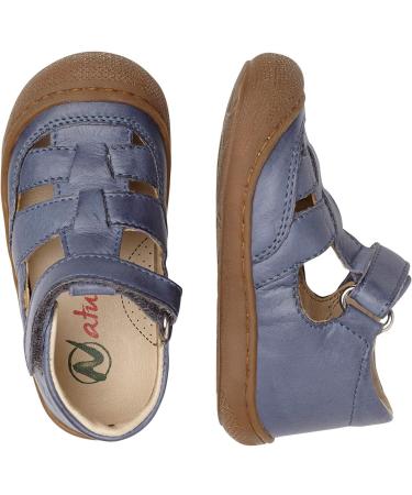 Naturino WAD Leather Closed-Toe Shoes - Size 8.5 UK Child - Skyblue - Buy Online on SooperMarket.com