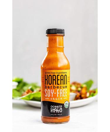 Buy OCEANS HALO Organic Soy Free Korean BBQ Sauce - 12 oz | Vegan & Gluten-Free - Buy Online on SooperMarket.com