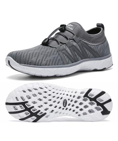 ALEADER Men's Quick Drying Aqua Water Shoes 11 0/Dark Gray