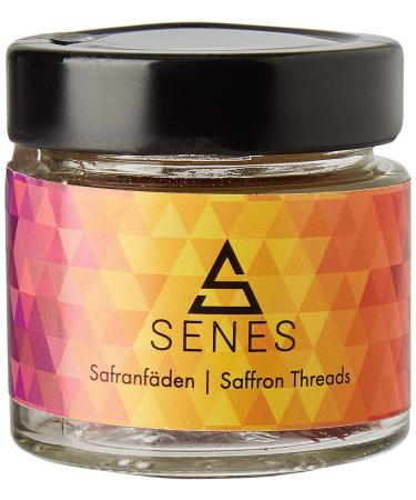 SENES Saffron Threads 3 g - Chef s Edition| Exquisit | No Additive | 100% Real Saffron | Saffron Gourmet saffron 3 g (Pack of 1)