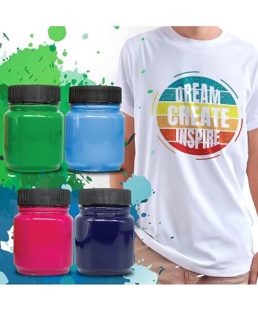 Jacquard Versatex Screen Printing Ink Set with Bonus Moshify Print Test Cloth - Buy Online on SooperMarket.com