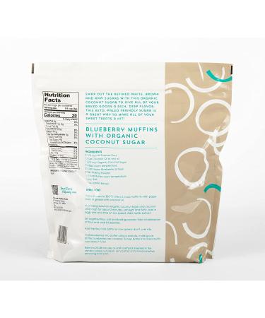 Phoebe Granulated Coconut Sugar 4.5 lbs (72 oz) - All Natural Vegan Premium Blend - Non-GMO Paleo Friendly - Buy Online on SooperMarket.com