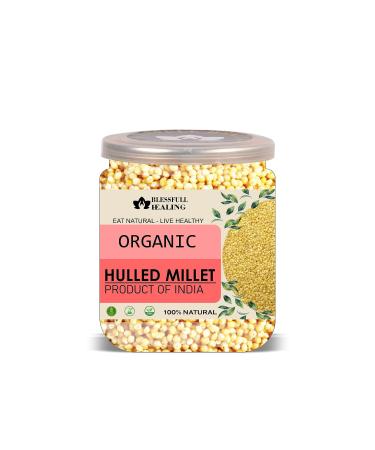 Blessfull Healing Organice HULLED Millet 2 lb (907 Gram)