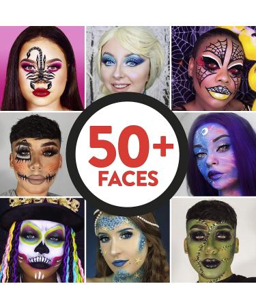 SK INFINITY Classic Red Face and Body Paint 18ml - Professional Water Based Makeup for Adults and Kids - Buy Online on SooperMarket.com