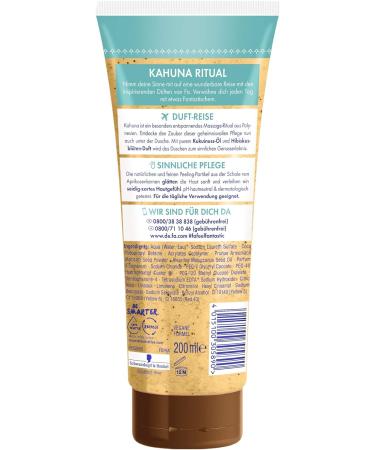 FA Shower Scrub Polynesia Secrets | Natural Peeling with Kukui Nut Oil | 200ml - Exfoliate & Revitalize - Buy Online on SooperMarket.com