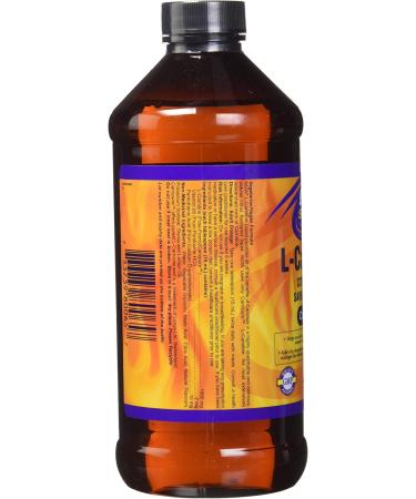 NOW Sports Nutrition L-Carnitine Liquid 1 000 mg Highly Absorbable Citrus 473mL - Buy Online on SooperMarket.com