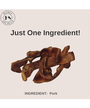 Bounce and Bella Pig Ears Strips for Dogs Natural Dog Chews Healthy Treats Help Clean Dogs Teeth 150 g (Pack of 1) - Buy Online on SooperMarket.com