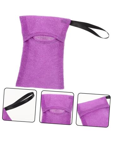 Buy Purple Nylon Bubble Net Bath Bag for Shampoo Bars Eco-Friendly Durable & Ideal for Travel - Buy Online on SooperMarket.com