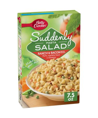 Betty Crocker Suddenly Pasta Salad, Ranch & Bacon, 7.5 oz.