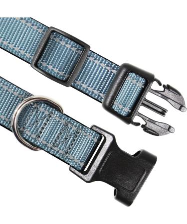 Joytale Reflective Dog Collar for Small Dogs - Grey Size S (Pack of 1) | Best International Shipping - Buy Online on SooperMarket.com