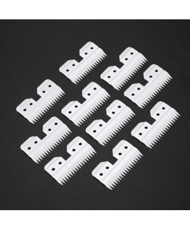 BEAUY 10Pcs/Lot Replaceable Ceramic 18 Teeth Pet Ceramic Clipper Cutting Blade for Oster A5 Series - Buy Online on SooperMarket.com