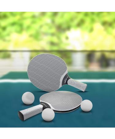Senston Professional Table Tennis Rackets Set - Composite Rubber Ping Pong Paddle Set in Gray - Buy Online on SooperMarket.com