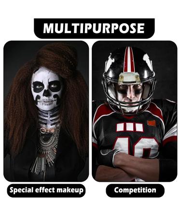 Buy Face and Body Paint Eye Black Stick for Sports & Cosplay - Softball Baseball Football - Perfect for Halloween Makeup - Buy Online on SooperMarket.com
