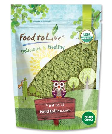 Organic Kale Powder, 1 Pound  Non-GMO, Made from Raw Dried Whole Leaves, Vegan, Kosher, Bulk, Great for Baking, Juices, Smoothies, Shakes, , and Instant Breakfast Drinks