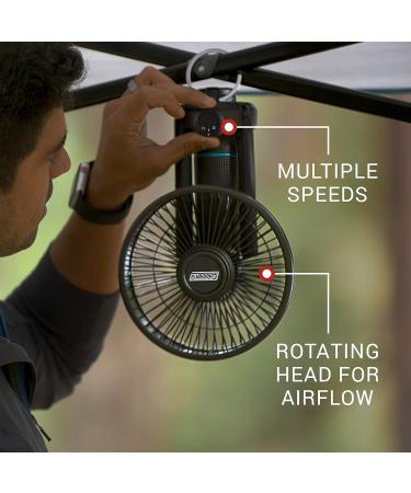 Coleman OneSource Rechargeable Camping System Fan | Portable Outdoor Fan - Buy Online on SooperMarket.com