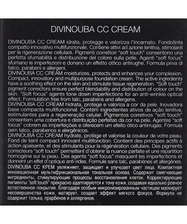 Nouba Compact Foundation Divinouba CC Cream N3 - Light Beige 30 SPF | International Shipping Available - Buy Online on SooperMarket.com
