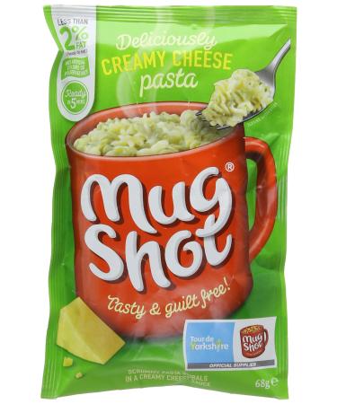 MUG SHOT CREAMY CHEESE PASTA