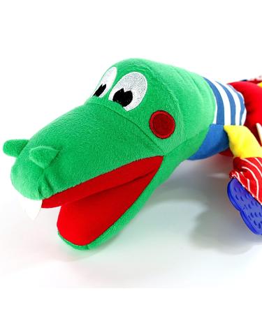 My Pal Al Alligator Teething Toy | Multi Sensory Baby Toy - Buy Online on SooperMarket.com