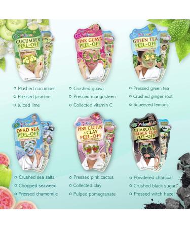 7th Heaven Beauty Box of Treats Gift Set | 8 Face Masks Inspirational Box & Cleansing Cloth - Perfect International Gift - Buy Online on SooperMarket.com