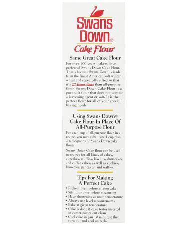 Swans Down Regular Cake Flour 32oz Boxes - Pack of 8 (2 lbs each) - Buy Online on SooperMarket.com