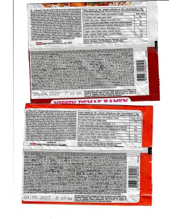 Nissin Demae Instant Noodles Ramen Assorted Flavours (100g x 20) | Tonkotsu Chicken Beef Satay Seafood Sesame Prawn Miso etc | Selected by CNMART - Buy Online on SooperMarket.com