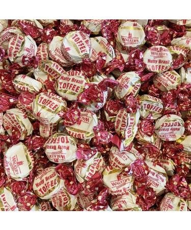 250g Nutty Brazil Toffee Tin - Walkers Individually Wrapped Toffees - Buy Online on SooperMarket.com