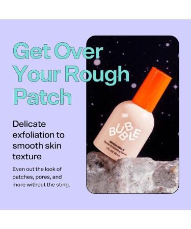 Buy Bubble Skincare Moon Walk Exfoliating Face Serum | Gentle Facial Exfoliator Pore Minimizer & Skin Tone Evener - 30ml - For All Skin Types - Buy Online on SooperMarket.com