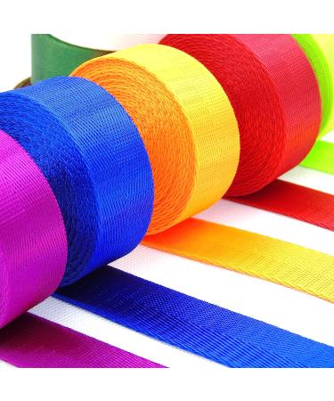 1 Inch Grosun Nylon Webbing Strap for Backpacks, DIY Crafting, Luggage - 12 Colors Available - Buy Online on SooperMarket.com