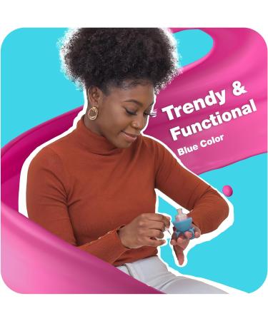 Tweexy Wearable Nail Polish Holder - Island Blue | Fingernail Manicure & Pedicure Tool - Buy Online on SooperMarket.com