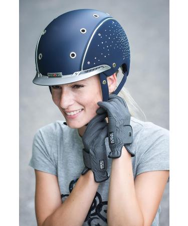 Roeckl Roeck-Grip Riding Glove - Navy (Size 7.5) | Unisex Equestrian Glove - Buy Online on SooperMarket.com