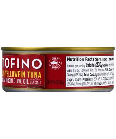 Portofino Yellowfin Tuna in Olive Oil - 4.5oz Can (Pack of 12) - Buy Online on SooperMarket.com