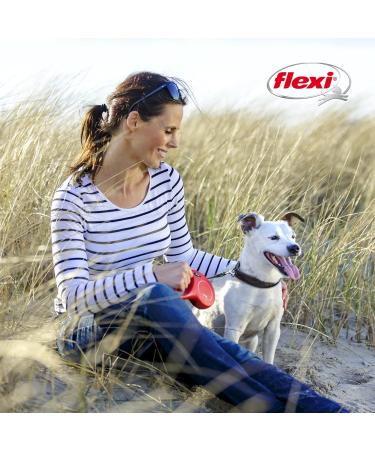 FLEXI CL2MT5.250.BL Retractable Dog Leash 16 ft (4.9 m) - Medium Blue | Shop Internationally for Quality Pet Products - Buy Online on SooperMarket.com