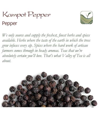 Cambodian Kampot Pepper - Premium Black Peppercorns 40g - Buy Online on SooperMarket.com