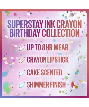 Maybelline Super Stay Ink Crayon Matte Lipstick - Limited Edition Birthday Collection - Spoil Me 0.04 oz - Buy Online on SooperMarket.com