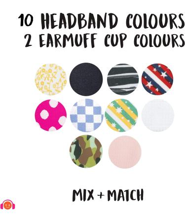 Ems for Kids Baby Ear Defenders - White & Black | Made in USA | Ideal for Concerts, Festivals & More! - Buy Online on SooperMarket.com