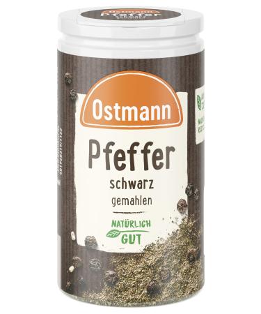 Ostmann black pepper ground 40 g (packaging design may vary) 40 g (1 pack) black pepper