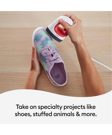 Cricut EasyPress Mini Heat Press - Compact & Lightweight Raspberry for Shoes, Stuffed Animals, Hats & More | 3 Heat Settings & Precision Tip - Buy Online on SooperMarket.com