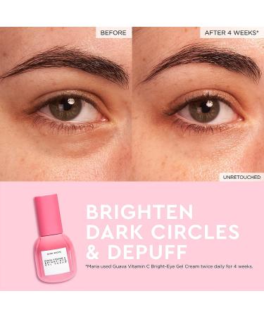 Glow Recipe Guava Vitamin C Bright-Eye Gel Cream - Brighten, Firm, & Hydrate Under Eye - 15ml - Buy Online on SooperMarket.com