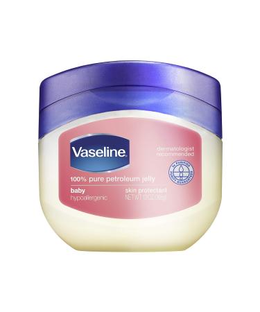 Vaseline Petroleum Jelly Baby Skincare Treats Dry Skin and Prevents Chaffed Skin From Diaper Rash Protective & Pure Hypoallergenic and Gentle on Skin 13 oz