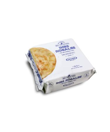 Ines Rosales Original Sweet Olive Oil Tortas ( Pack of 2) (Tortas de Aceite Originales) 6.34 Oz (180 g) pack, contains six Fine Mediterranean Crisps (Tortas) individually wrapped 6.34 Ounce (Pack of 2)