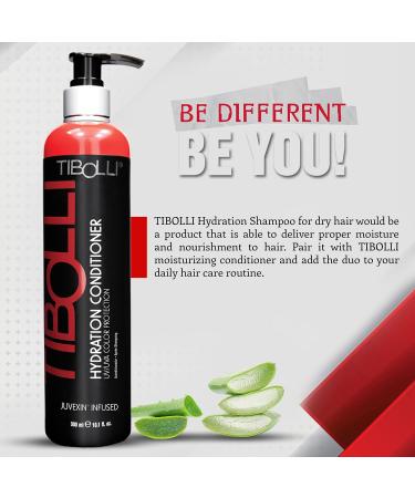 TIBOLLI Hydrating Hair Conditioner with Argan Oil - 10.1 Fl Oz | Moisturizing Repairing & Smoothing Treatment for Damaged Hair | Paraben & Sulfate-Free - Buy Online on SooperMarket.com