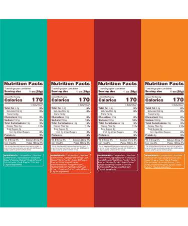 Hippeas Organic Chickpea Puffs Variety Pack | 18 Count 1oz Bags | Vegan, Gluten-Free, Crunchy Protein Snacks Classic Variety Pack - Buy Online on SooperMarket.com