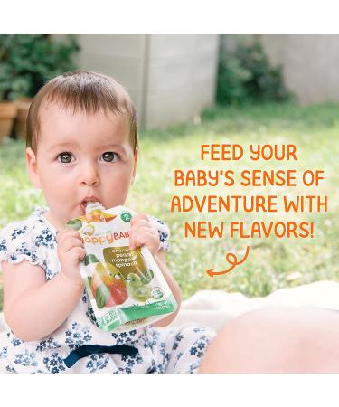 Happy Baby Organics Stage 2 Combo Baby Food Variety Pack - 16 x 4oz - Organic & Nutritious - Buy Online on SooperMarket.com