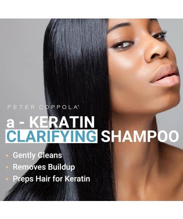 PETER COPPOLA a-Keratin Clarifying Shampoo - Sulfate Free Deep Cleansing for Oily Hair & Scalp - 24 Fl Oz - Buy Online on SooperMarket.com